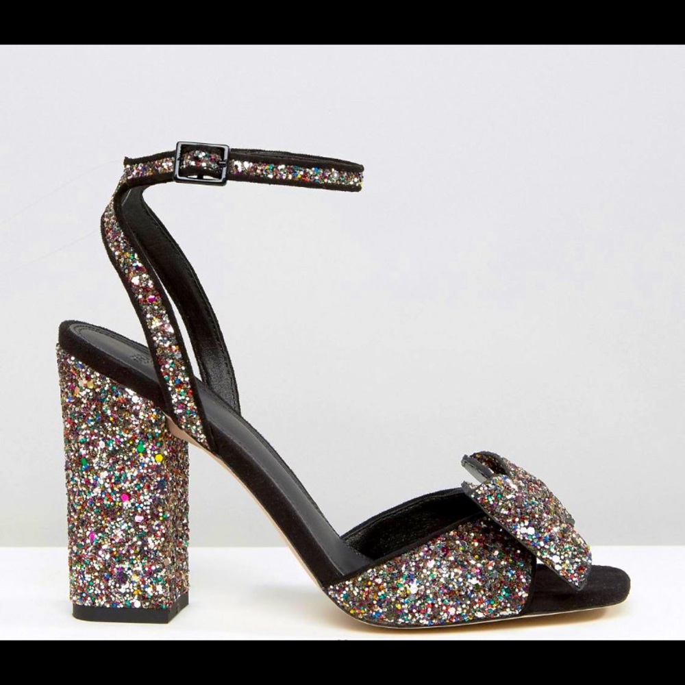 ISO NOT SELLING! Pretty ASOS bow sandal heels
